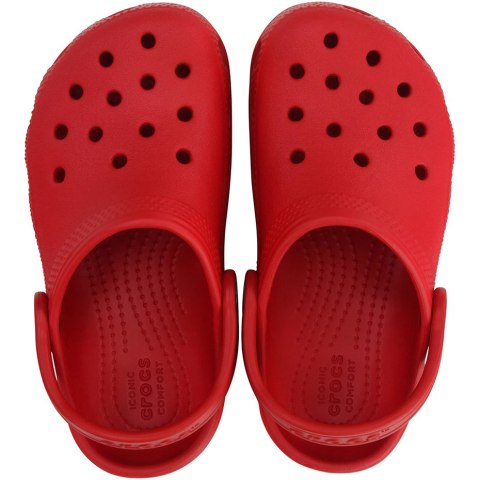 Chodaki dla dzieci Crocs Toddler Classic Clog czerwone 206990 6EN Crocs