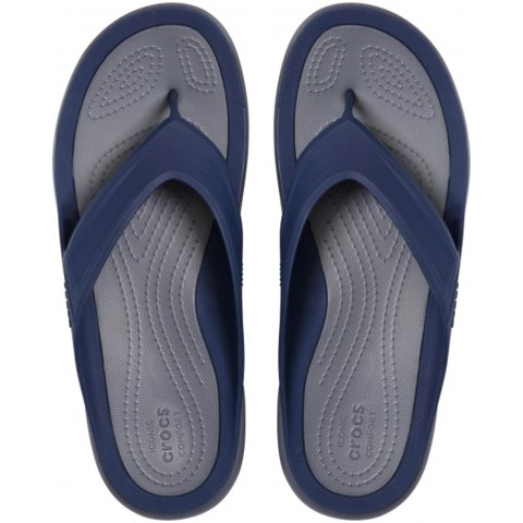 Klapki Crocs Swiftwater Wave Flip M granatowo-szare 206242 4HE Crocs
