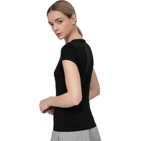 Koszulka damska 4F głęboka czerń H4L22 TSD353 20S 4F