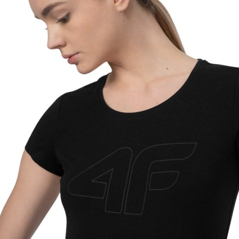 Koszulka damska 4F głęboka czerń H4L22 TSD353 20S 4F