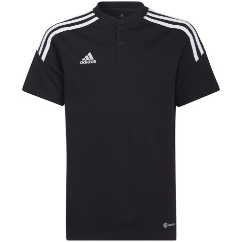 Koszulka dla dzieci adidas Condivo 22 Polo czarna H44110 Adidas teamwear