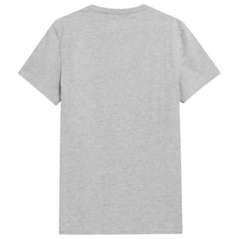 Koszulka męska 4F chłodny jasny szary melanż H4L22 TSM352 27M 4F