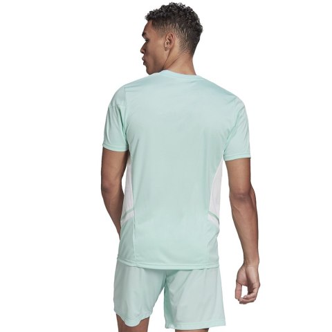 Koszulka męska adidas Condivo 22 Jersey miętowa HD2271 Adidas teamwear