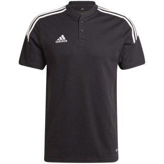 Koszulka męska adidas Condivo 22 Polo czarna H44105 Adidas teamwear
