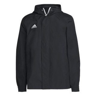 Kurtka dla dzieci adidas Entrada 22 All Weather czarna H57510 Adidas teamwear