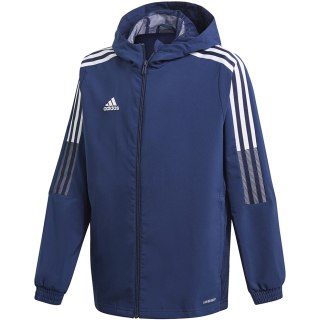 Kurtka dla dzieci adidas Tiro 21 Windbreaker granatowa GP4974 Adidas teamwear