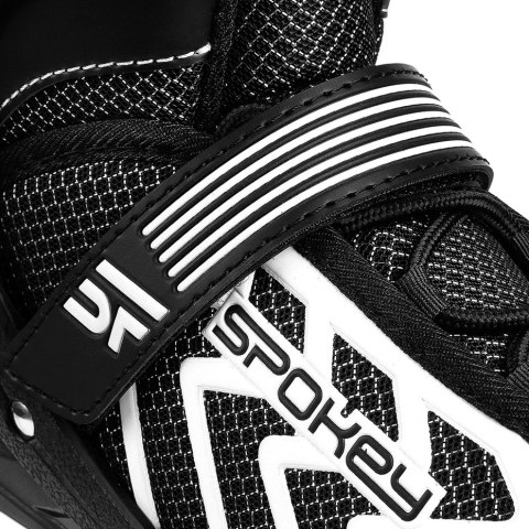 Łyżworolki Spokey Khan czarno-szaro-białe 927032-927033-927034 Spokey