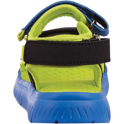 Sandały dla dzieci Kappa Kana MF niebiesko-zielono-czarne 260886MFK 6011 Kappa