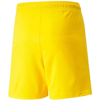 Spodenki dla dzieci Puma teamLIGA Shorts Jr Cyber żółte 704931 07 Puma