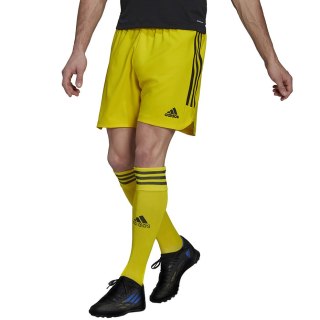 Spodenki męskie adidas Condivo 22 Match Day żółto-czarne HA3511 Adidas teamwear