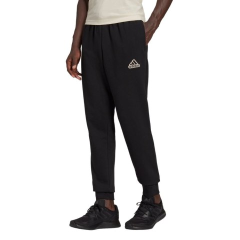 Spodnie męskie adidas Essentials FeelComfy French Terry Pants czarne HE1856 Adidas