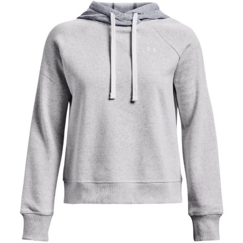Bluza damska Under Armour Rival Fleece CB Hoodie szara 1373031 014 Under Armour