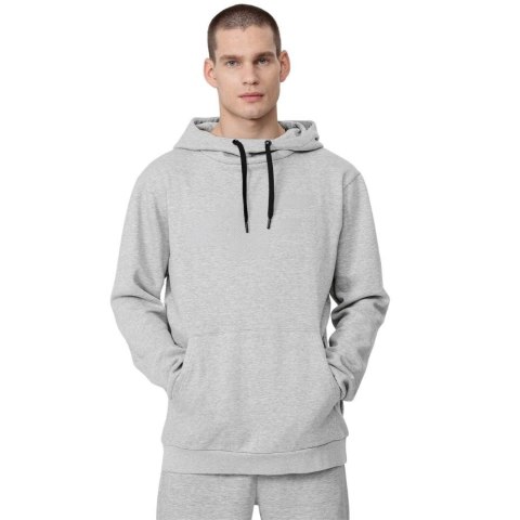 Bluza męska 4F chłodny jasny szary melanż H4Z22 BLM352 27M 4F