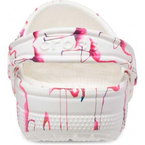 Chodaki dla dzieci Crocs Classic Party Kids biało-różowe 207826 1CW Crocs