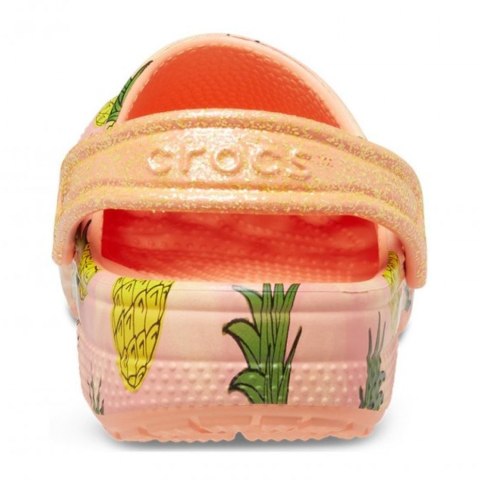 Chodaki dla dzieci Crocs Classic Party Kids pomarańczowe 207826 83E Crocs