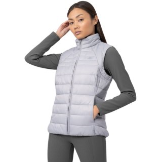 Kamizelka damska 4F chłodny jasny szary H4Z22 KUDP001 27S 4F