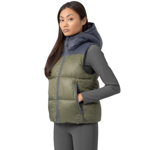 Kamizelka damska 4F khaki H4Z22 KUDP004 43S 4F
