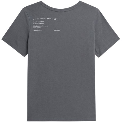 Koszulka damska 4F antracyt H4Z22 TSD025 22S 4F