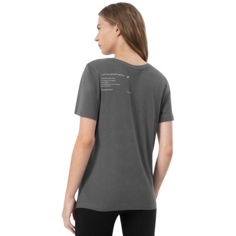 Koszulka damska 4F antracyt H4Z22 TSD025 22S 4F