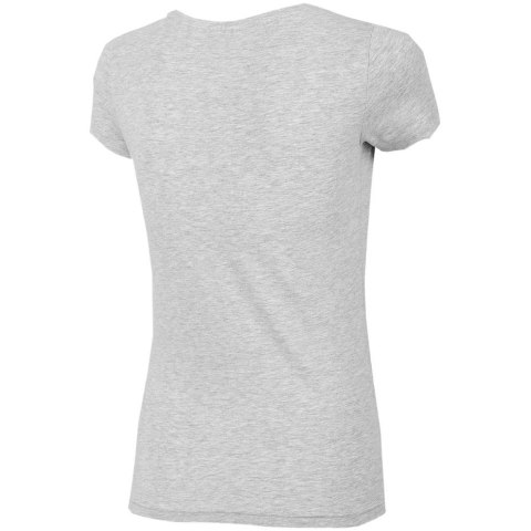 Koszulka damska 4F chłodny jasny szary melanż H4Z22 TSD350 27M 4F