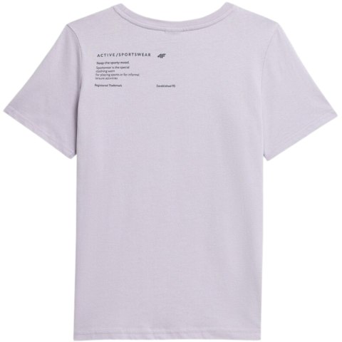 Koszulka damska 4F jasny fiolet H4Z22 TSD025 52S 4F