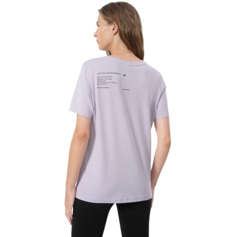 Koszulka damska 4F jasny fiolet H4Z22 TSD025 52S 4F