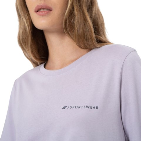 Koszulka damska 4F jasny fiolet H4Z22 TSD025 52S 4F