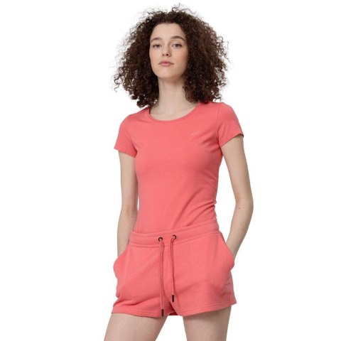 Koszulka damska 4F koralowa H4Z22 TSD350 63S 4F