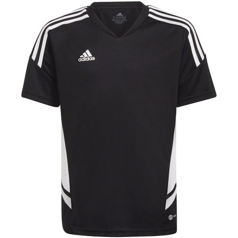 Koszulka dla dzieci adidas Condivo 22 Jersey czarno-biała HA6278 Adidas teamwear
