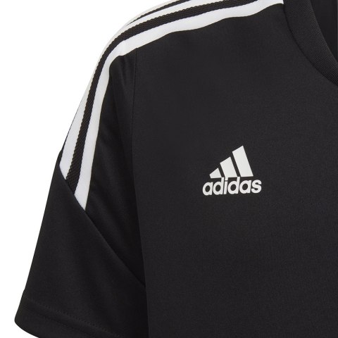 Koszulka dla dzieci adidas Condivo 22 Jersey czarno-biała HA6278 Adidas teamwear