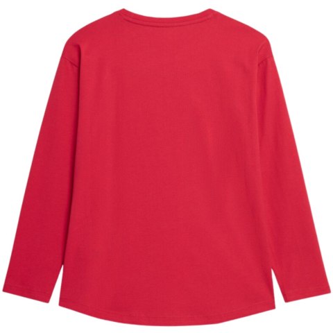 Koszulka dla dziewczynki 4F czerwona HJZ22 JTSDL002 62S 4F