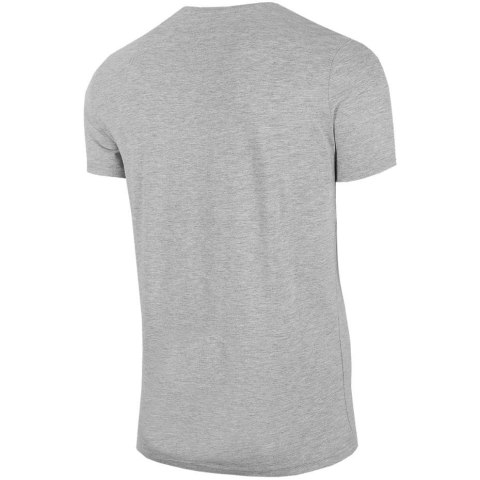 Koszulka męska 4F chłodny jasny szary melanż H4Z22 TSM352 27M 4F