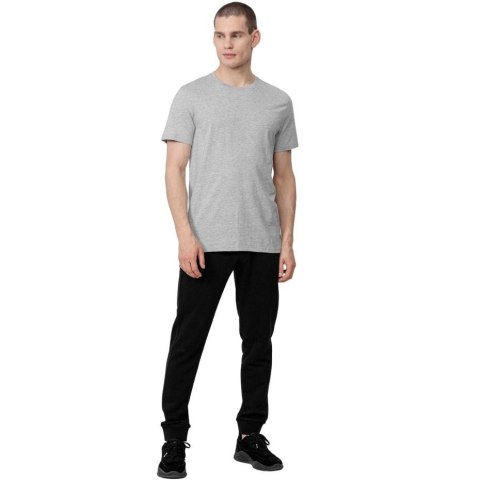 Koszulka męska 4F chłodny jasny szary melanż H4Z22 TSM352 27M 4F