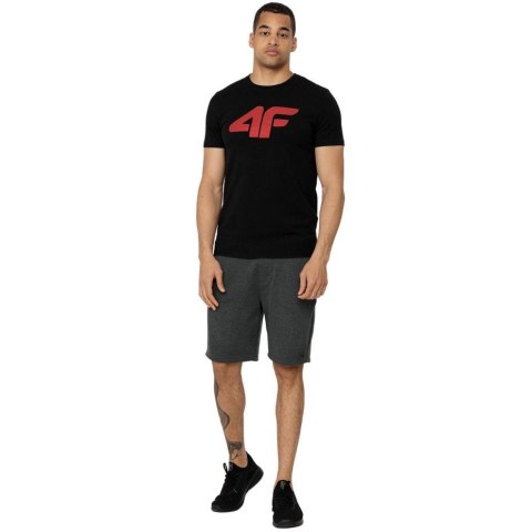 Koszulka męska 4F czarna H4Z22 TSM353 21S 4F