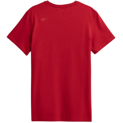 Koszulka męska 4F czerwona H4Z22 TSM352 62S 4F