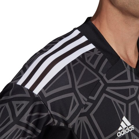 Koszulka męska Condivo 22 Goalkeeper Jersey Short Sleeve czarna HB1619 Adidas teamwear