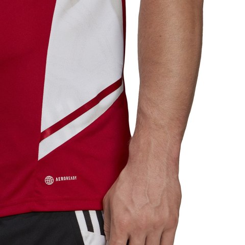Koszulka męska adidas Condivo 22 Jersey czerwona HA6286 Adidas teamwear