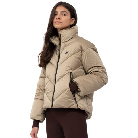 Kurtka damska 4F beżowa H4Z22 KUDP019 44S 4F