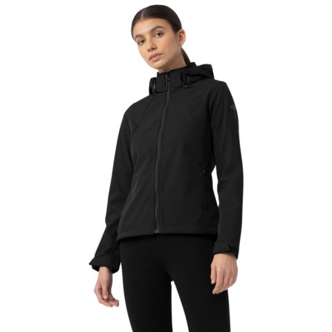 Kurtka damska 4F softshell głęboka czerń H4Z22 SFD001 20S 4F