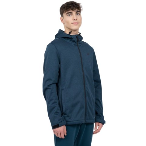 Kurtka męska 4F softshell ciemny granat melanż H4Z22 SFM350 30M 4F