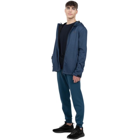 Kurtka męska 4F softshell ciemny granat melanż H4Z22 SFM350 30M 4F