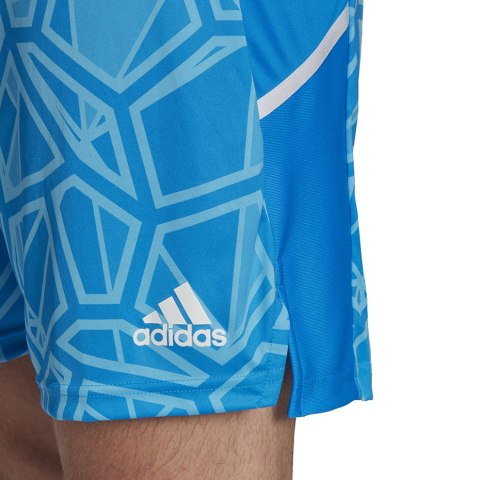 Spodenki bramkarskie męskie adidas Condivo 22 niebieskie HB1629 Adidas teamwear