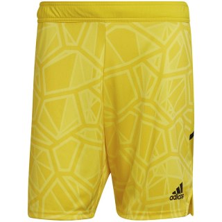Spodenki bramkarskie męskie adidas Condivo 22 żółte HF0141 Adidas teamwear