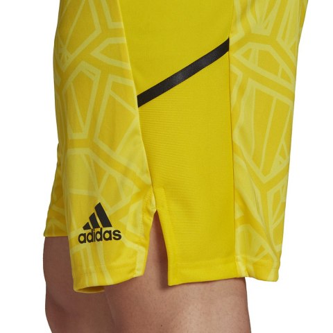 Spodenki bramkarskie męskie adidas Condivo 22 żółte HF0141 Adidas teamwear