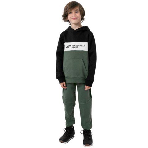 Bluza dla chłopca 4F morska zieleń HJZ22 JBLM003 46S 4F