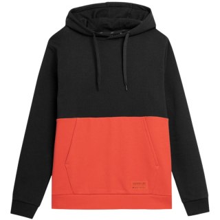 Bluza męska 4F czarno-pomarańczowa H4Z22 BLM027 20S 4F