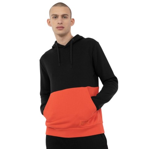 Bluza męska 4F czarno-pomarańczowa H4Z22 BLM027 20S 4F