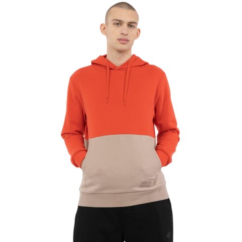 Bluza męska 4F pomarańcz neon H4Z22 BLM027 70N 4F
