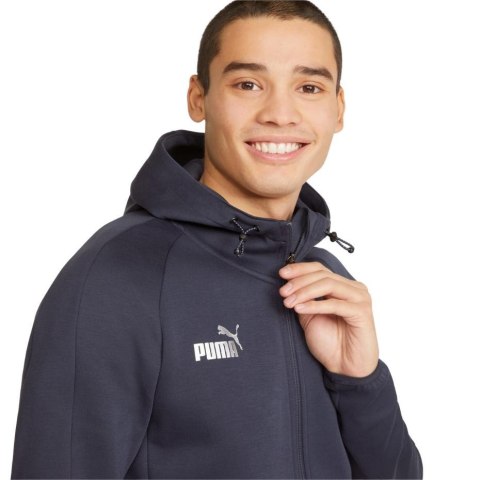Bluza męska Puma TeamFinal Casuals Hooded granatowa 657383 06 Puma