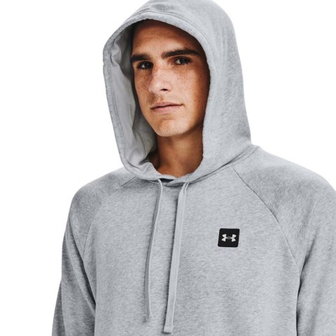 Bluza męska Under Armour Rival Fleece Hoodie szara 1357092 011 Under Armour